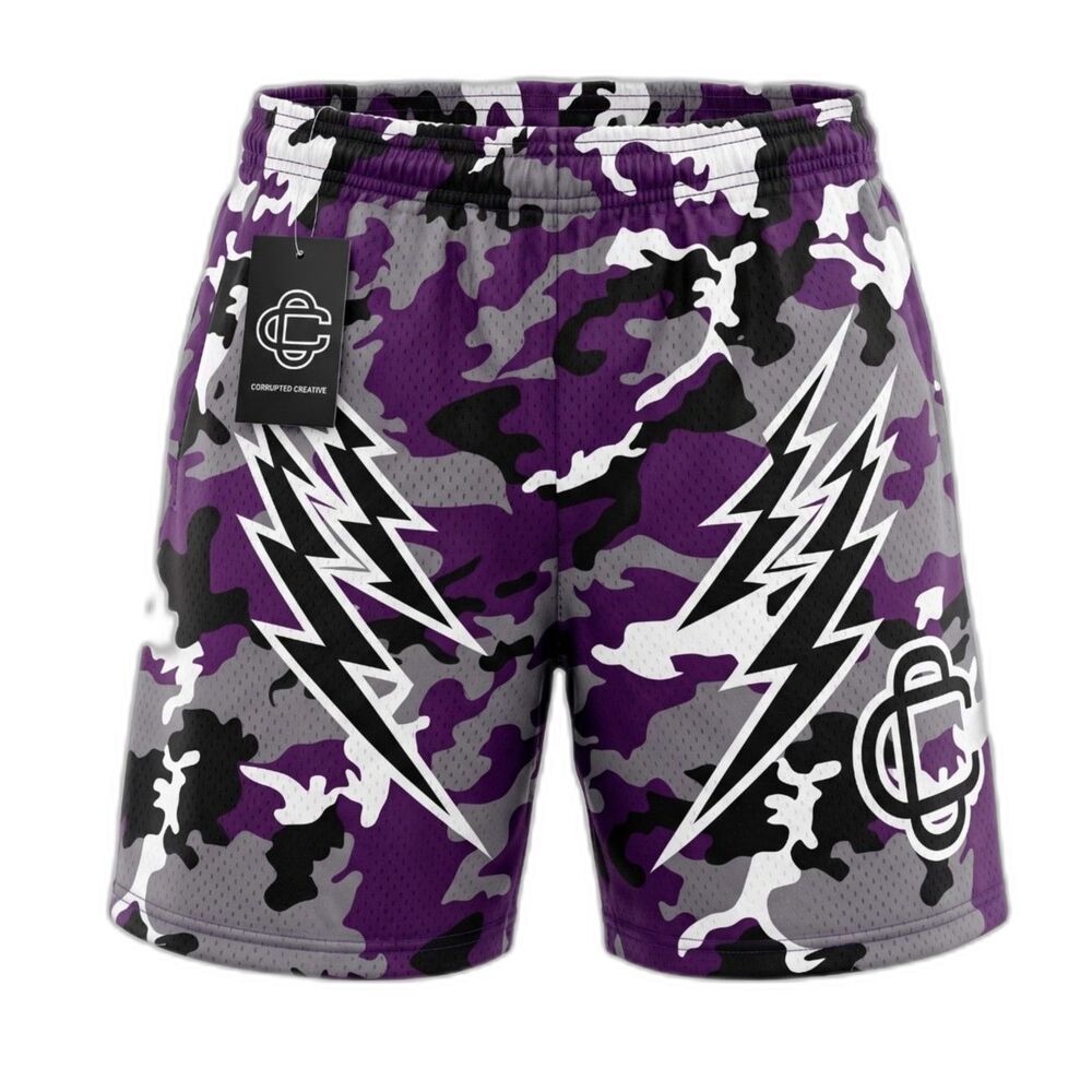 Corrupted Creative "Capsule One" Mesh Graphic Shorts
